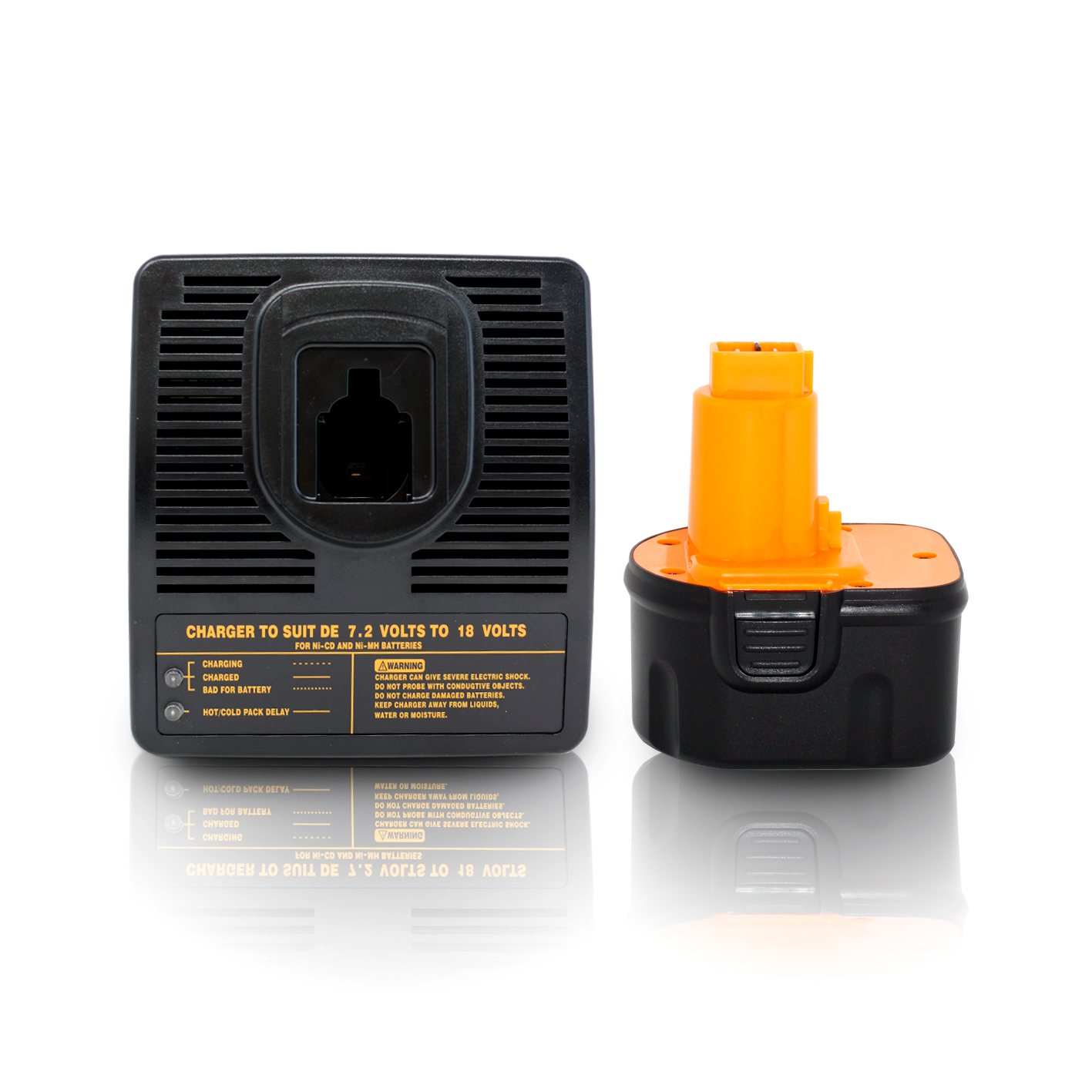 Battery Charger Dewalt Dw980 Battery 12Volt XRP Battery For DEWALT  DC9071DW9071 DW9072 DC9740 DW940 DW980 OR